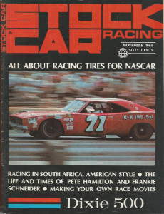 STOCK CAR RACING 1968 NOV - HAMILTON, SCHNEIDER, Racing Movies, McCoy